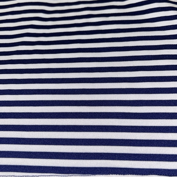 NWT Mossimo navy striped swimtop only - Picture 4 of 9